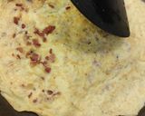 Baconos-sajtos omlett recept fázis 3 fotója