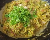 A picture of step 4 of Turai subji (dry).
