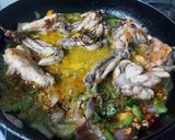 A picture of step 3 of Curry Leaf Pepper Chicken.