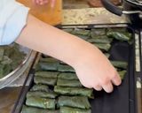 A picture of step 5 of Afghan Dolma.