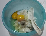 Foto langkah ke 3 dari resep Pizza Nasi Telur.