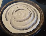 A picture of step 5 of Madurai egg kari dosa.