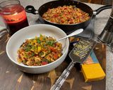 A picture of step 7 of Forsyth Goulash.