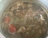 A picture of step 1 of Deghi Mutton Karahi.