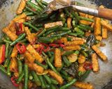 Foto langkah ke 3 dari resep Tumis Kacang Panjang Tempe.