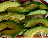 A picture of step 4 of My Avocado, Poached Egg & soft cheese open Toastie 😋.