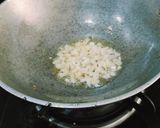 A picture of step 1 of Tricolour Poha 🇮🇳.