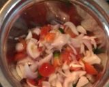 A picture of step 2 of Pink/Beetroot Chilla.