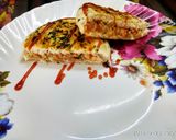 A picture of step 4 of Cheese and soyabean stuffed kulcha.