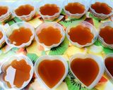 Hình bước làm 7 của món RAU CÂU lá dứa-sữa dừa-cà phê