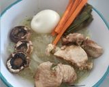 Foto del paso 5 de la receta: Fideos de arroz en caldo de cerdo (Ramen)