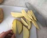 Foto del paso 2 de la receta: Papas con parmesano 🥔🧀