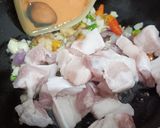 Foto langkah ke 2 dari resep Tumis daun pepaya (non halal).