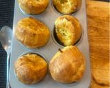 A picture of step 4 of Luxury Yorkshire Puddins. Yes the my Second recipe in case you need BIGGER ones :P.