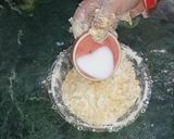 A picture of step 3 of Nankhatai.