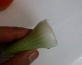 A picture of step 1 of Green Salad.