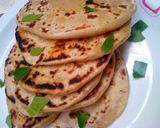 A picture of step 3 of Naan bread.