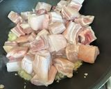 A picture of step 1 of Lechon Pork Belly Adobo.