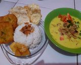 Foto langkah ke 6 dari resep Soto santan kuah kuning.