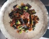 A picture of step 3 of "Bhindi fry"(Ladies finger) #SSP #Cookpad.