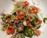 Foto langkah ke 4 dari resep Lele Fillet Tepung Sambal Matah (Balinese) #IkanLele #KreasiLele.