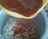 A picture of step 6 of Quick Pozole.