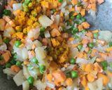 A picture of step 6 of Pav bhaji.
