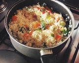 Foto del paso 4 de la receta: Arroz con verduritas 💘