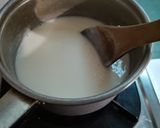 Foto langkah ke 2 dari resep Puding susu melon.