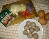 Foto langkah ke 1 dari resep Bakso n Telur Teriyaki.