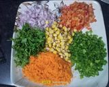 A picture of step 2 of Instant Rava / Suji Uttapam.