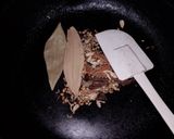 A picture of step 1 of Arabic masala.