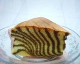 Foto langkah ke 8 dari resep Ogura zebra cake.
