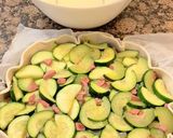 Foto del paso 7 de la receta: Pastel con calabacín y salchichas “sin gluten” (Cake with zucchini and “gluten-free” sausages)
