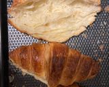A picture of step 2 of Zaatar and cheese croissant.