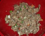 A picture of step 2 of Italian Style Meatloaf Pepper Rings.
