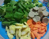 Foto langkah ke 1 dari resep Capcay Kuah.