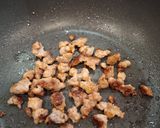Foto del passaggio 3 della ricetta Spaghettoni con crema di cipolle e briciole di salsiccia croccante