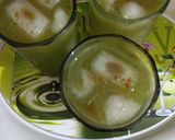 A picture of step 5 of Mint lemonade.