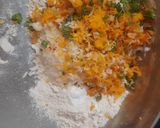 A picture of step 3 of Mooli Kaddu Thepla Healthy Breakfast.