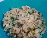 A picture of step 1 of Egg stuffed potato 🍠.