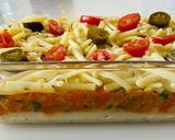A picture of step 8 of Potato and soya mince bake.