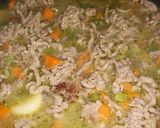 Foto del paso 4 de la receta Nidos de pasta a la boloñesa