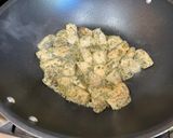 A picture of step 3 of Garlic Chicken Pasta with Butter.