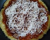 Foto langkah ke 4 dari resep Pizza Nasi (nasi sisa semalam).
