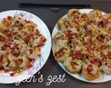 A picture of step 3 of Dahi Puri Chaat.