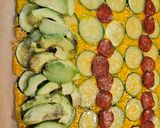 Avokádós cukkinis rólad recept fázis 3 fotója