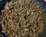Gambar langkah 1 resipi Roti john daging homemade.