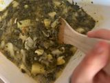 Tortilla de patatas y espinacas con Thermomix