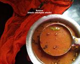 A picture of step 5 of Rasam (black Chickpea stock rasam).
